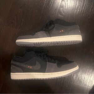 Air Jordan Men’s Sneakers Jordan 1 Low Craft Inside Out Black New size 11